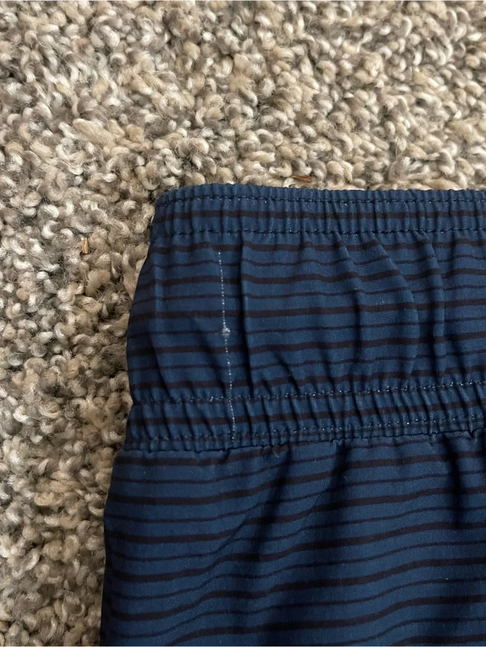 NWT Men’s Spyder Blue Striped Board Shorts Swim Trunks Size XL